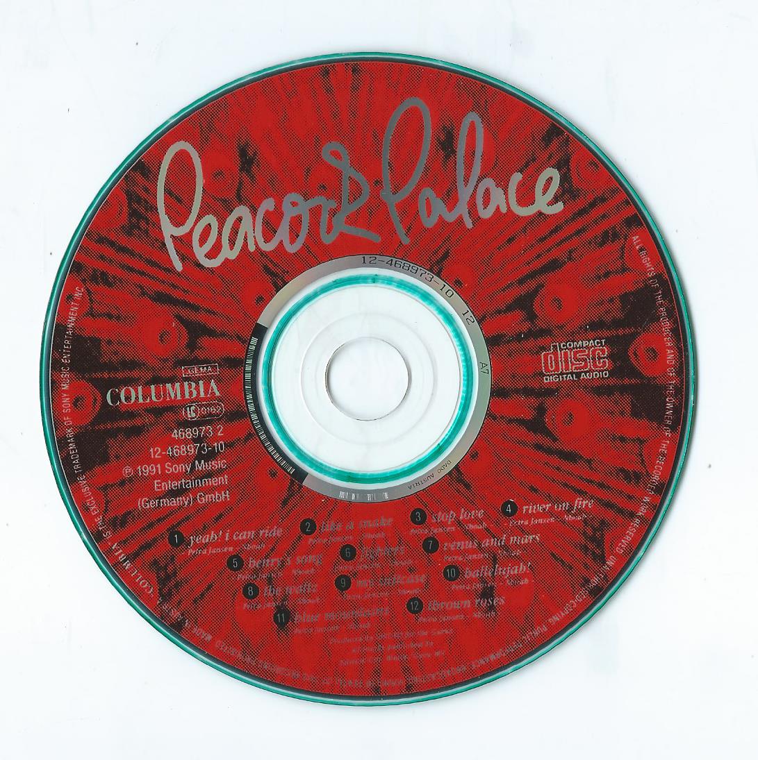 CD – PEACOCK PALACE – ADDING WINGS - 1991