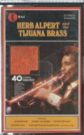 MC - HERB ALPERT and the TIJUANA BRASS ‎– 40 GREATEST – 2 x MC - 1977 (♪)