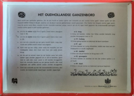 HET OUD-HOLLANDSE GANZENBORD – 1970