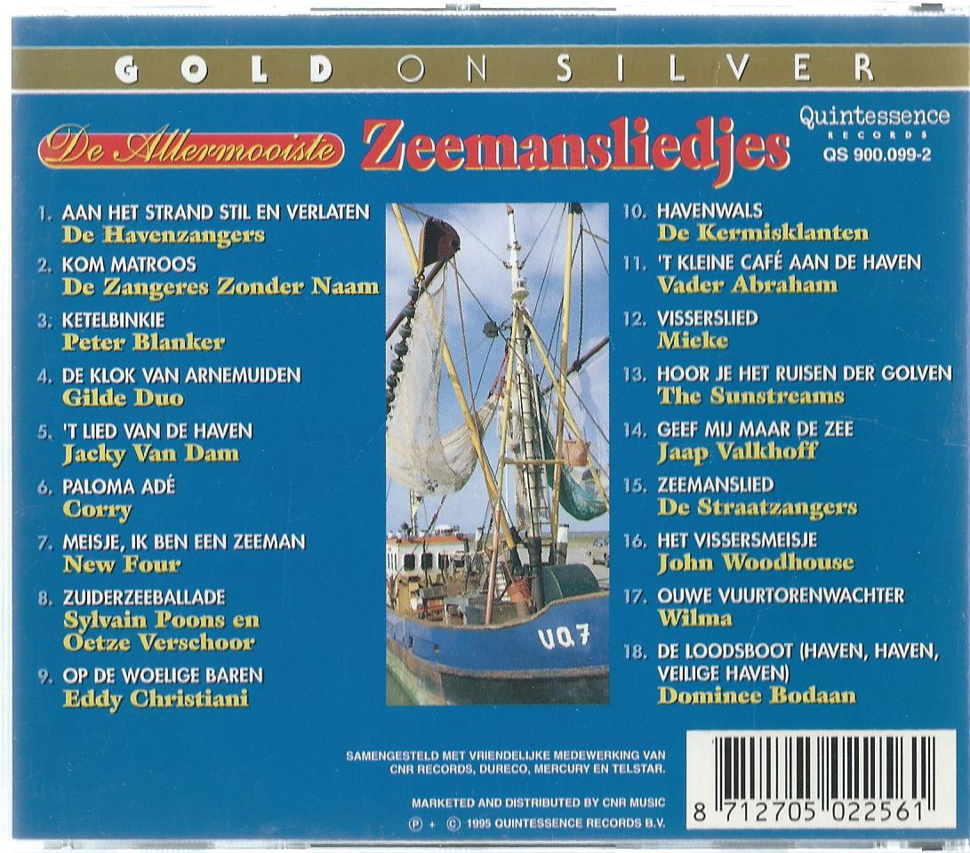 CD - Various - De Allermooiste Zeemansliedjes – 1997