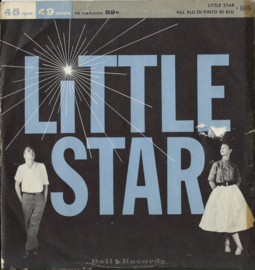 RICK CORIO - NEL BLU DIPINTO DI BLU -- THE TERRIFICS - LITTLE STAR - 1958 (♪)