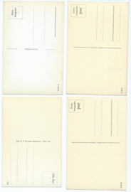 SET van 4 ansichtkaarten – Middelburg