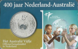 400 jaar Nederland-Australië (1606-2006) – ‘Het  Australië Vijfje’ – 2006 - 2