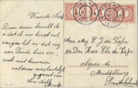 Ansichtkaart – Oisterwijk – Esscheven - 1910