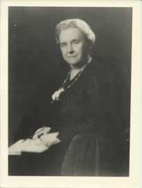 Prent – FOTO – Koningin Wilhelmina (1880-1962) – ca. 1945