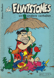 de FLINTSTONES en andere verhalen – Hanna-Barbera - 3 stuks - 1967-1968