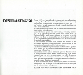 Contrast `45-`70 EEN KWART EEUW NEDERLAND IN WOORD EN BEELD
