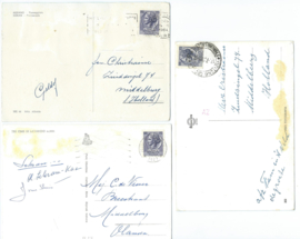 SET van 3 ansichtkaarten – Italië – o.a. 1964