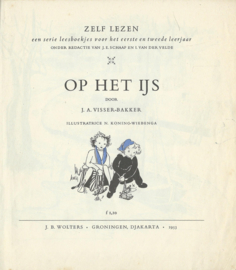 OP HET IJS – J.A. VISSER-BAKKER - 1953