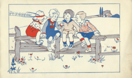 VAN VIER KLEUTERS – VERSJES VAN S. BOUMAN VAN TERTHOLEN - 1926