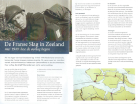 DVD – de FRANSE SLAG in ZEELAND - 2015
