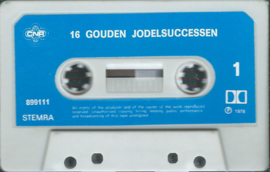 MC – Various - 16 GOUDEN JODELSUCCESSEN  – jaren ‘80