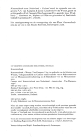 KUNSTREISBOEK ZEELAND – drs. Peter Don - 1985
