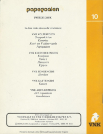 papegaaien – VOLIÈREGIDS IN KLEUR - 1981