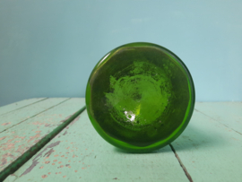 Groene geëmailleerde  vaas