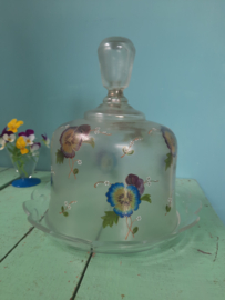 Kaasstolp met viooltjes