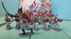 soldaten – WATERLOO BRITISH INFANTRY–1815 – 29/29 stuks - 1973