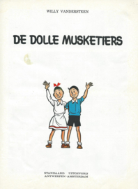 SUSKE EN WISKE – 89 - DE DOLLE MUSKETIERS – WILLY VANDERSTEEN - 1977