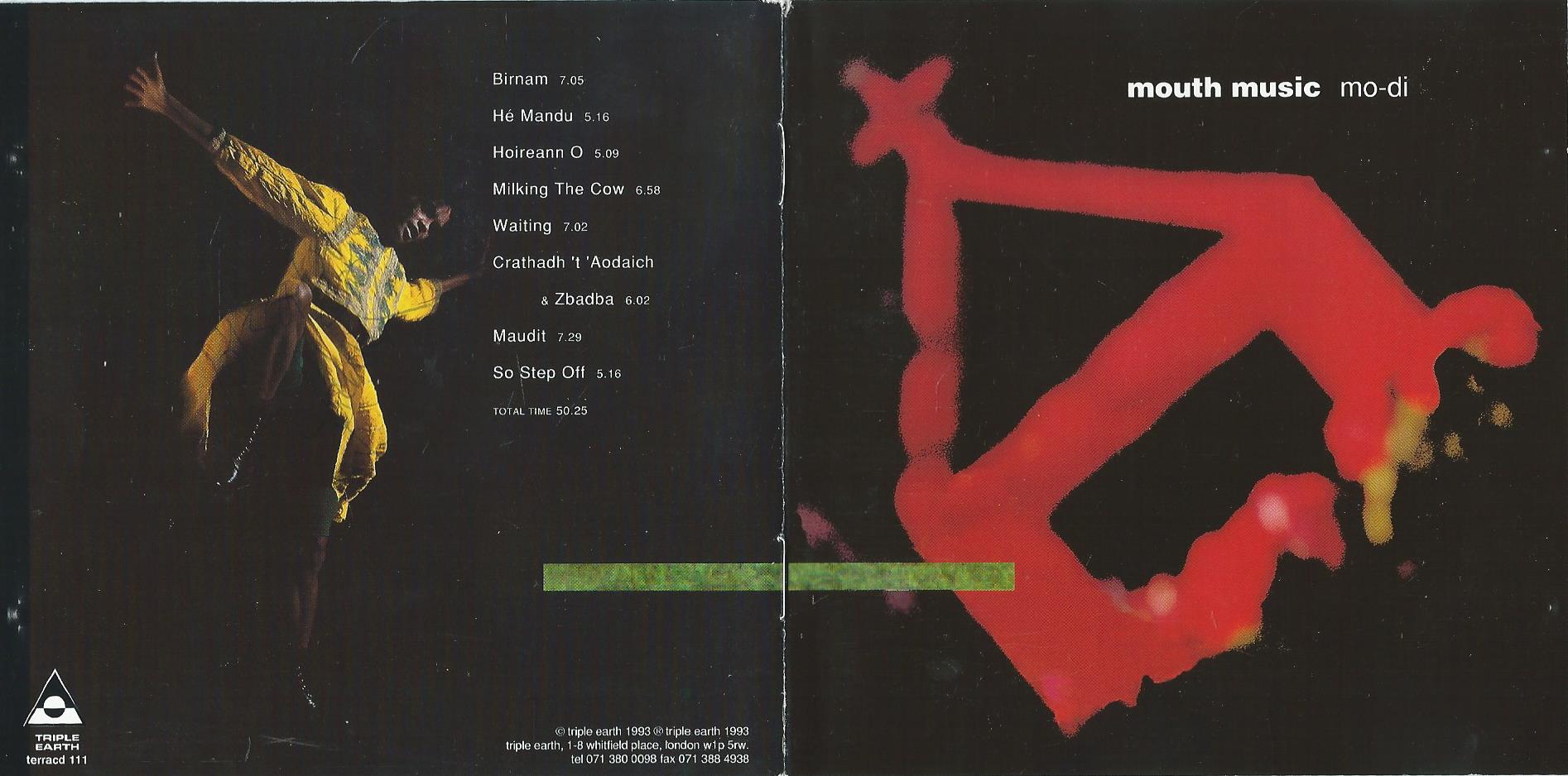 CD – mouth music – mo-di - 1993