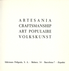 ARTESANIA – CRAFTSMANSHIP – ART POPULAIRE – VOLKSKUNST - 1971