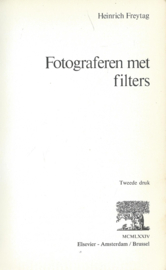 Fotograferen met filters – Heinrich Freytag - 1974