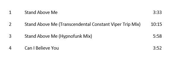 CD – Single – ORCHESTRAL MANOEUVRES IN THE DARK – STAND ABOVE ME - 1993