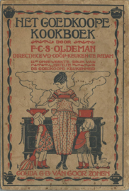HET GOEDKOOPE KOOKBOEK – F.C.S. OLDEMAN - 1922
