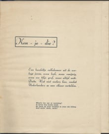 Ken-je-die ? I – “Volkshumor in Oorlogstijd” - 1944