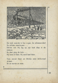 Het huisje in de sneeuw – W.G. van de HULST – ca. 1946