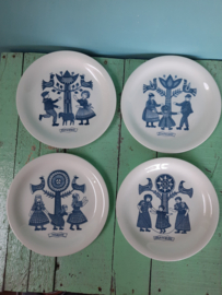 Ontbijtbord - Royal Sphinx Maastricht, 6 stuks - Leeuwenzegel servies