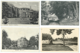 SET van 12 ansichtkaarten – diverse steden - o.a. 1912, 1936, 1939, 1947, 1951, 1959