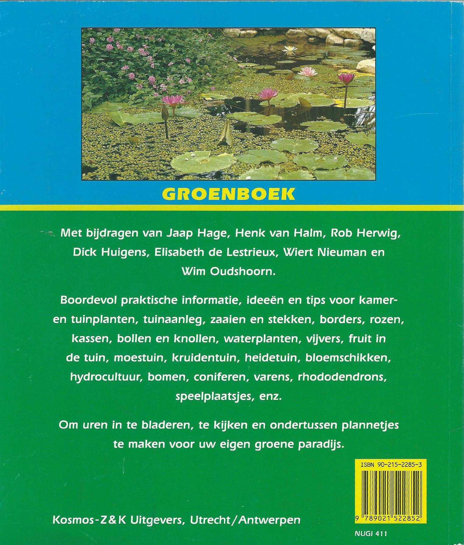 GROENBOEK – Jaap Hage, Henk van Halm, e.a. - 1994