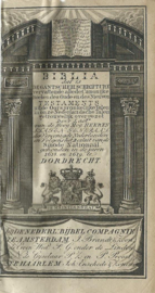 BIBLIA dat is DE GANTSCHE H. SCHRIFTURE ... – 1839