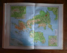 SCHOOLATLAS DER GEHELE AARDE – BOS-NIERMEYER - 1955