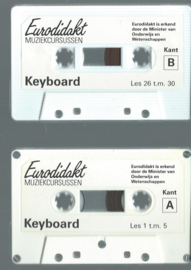 CURSUS KEYBOARD – 6 x MC - P. van Marle - jaren ‘90