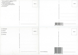 SET van 4 ansichtkaarten – Zeeland
