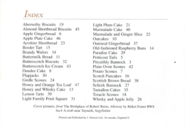 SCOTTISH TEATIME RECIPES – ca. 1998