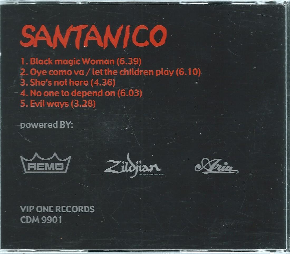 CD – Santanico – A Tribute To Carlos - 2004