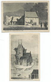 SET van 2 ansichtkaarten – Kerkwerve - Elkerzee