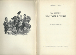 RAADSEL RONDOM ROELOF – P. DE ZEEUW J.GZN - 1964