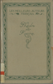 PHÈDRE – TRAGÉDIE EN CINQ ACTES - J. RACINE – ca. 1910