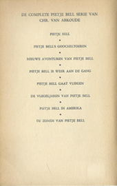 PIETJE BELL IN AMERIKA – CHR. VAN ABKOUDE - 1971