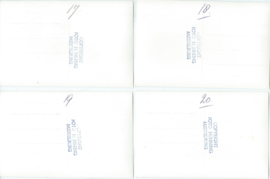 SET van  8 ansichtkaarten – Middelburg - 1954