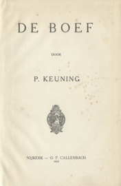 De Boef – P. Keuning - 1918