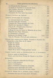 MANUEL DE L’OFFICE DIVIN – 1935