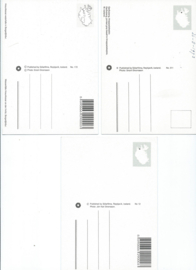 SET van 3 ansichtkaarten – IJsland