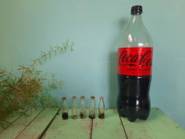 Miniatuur Coca cola flesjes