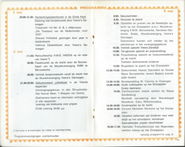 PROGRAMMA EEUWFEEST VEERE 1572 - 1972