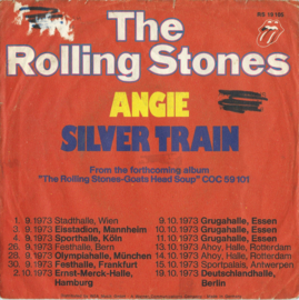 The Rolling Stones – ANGIE / SILVER TRAIN – 1973 (♪)