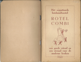 Recepten ROTEL COMBI – ca. 1960
